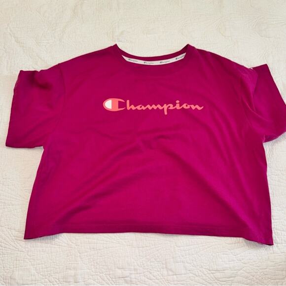 Champion Women's Fuchsia top, Hoodie and Sweatshirt Set - Picture 2 of 9